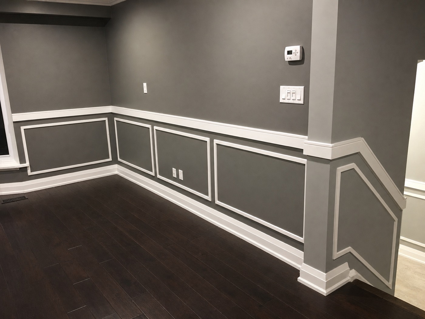 Panelled room